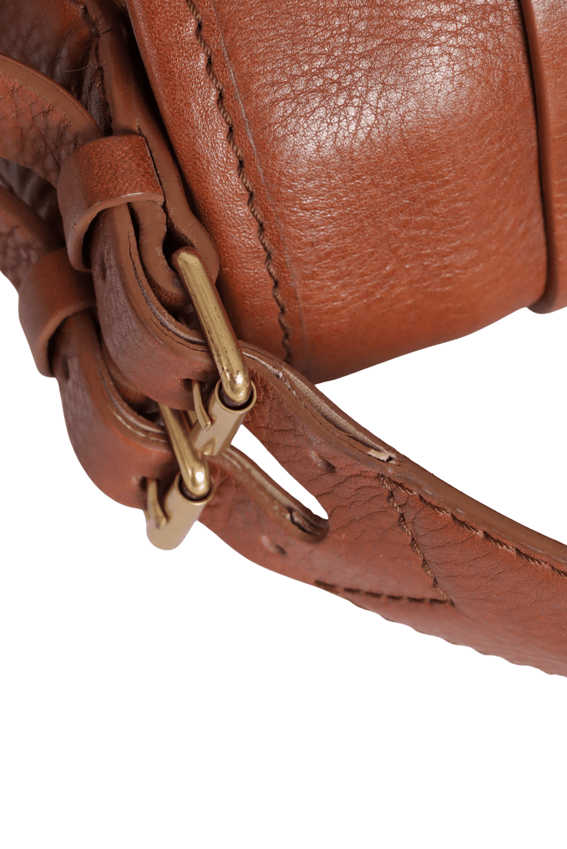 LEATHER MESSENGER BAG