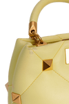 ROMAN STUD TOP HANDLE BAG