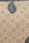 MONOGRAM DENIM SPEEDY ROUND GM