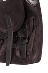 SUEDE MESSENGER BAG