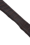 CROCODILE REVERSIBLE H BUCKLE BELT
