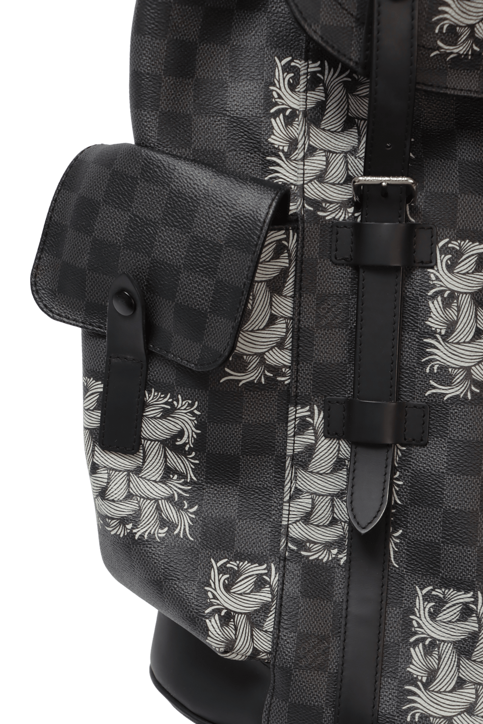 louis vuitton backpack christopher nemeth damier graphite X CHRISTOPHER NEMETH DAMIER GRAPHITE ROPE CHRISTOPHER MM BACKPACK