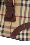 HAYMARKET CHECK COATED TOTE
