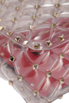MEDIUM ROCKSTUD SPIKE QUILTED PVC