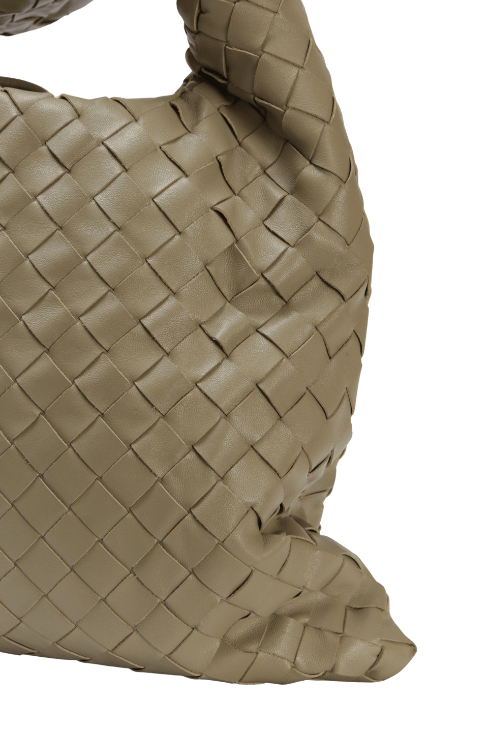 BOLSA BOTTEGA VENETA INTRECCIATO SMALL HOP BAG VERDE ORIGINAL – Gringa