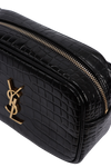CROCODILE EMBOSSED LOU CAMERA BAG