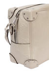 GG EMBOSSED PERFORATED SQUARE BAG