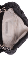 NYLON BUBBLE QUILT FLAP BAG