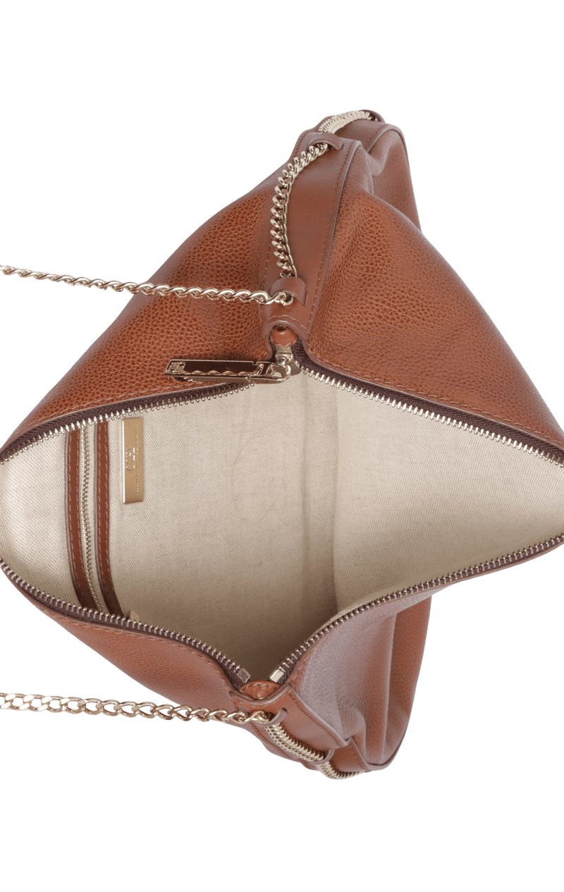 LEATHER SHOULDER BAG