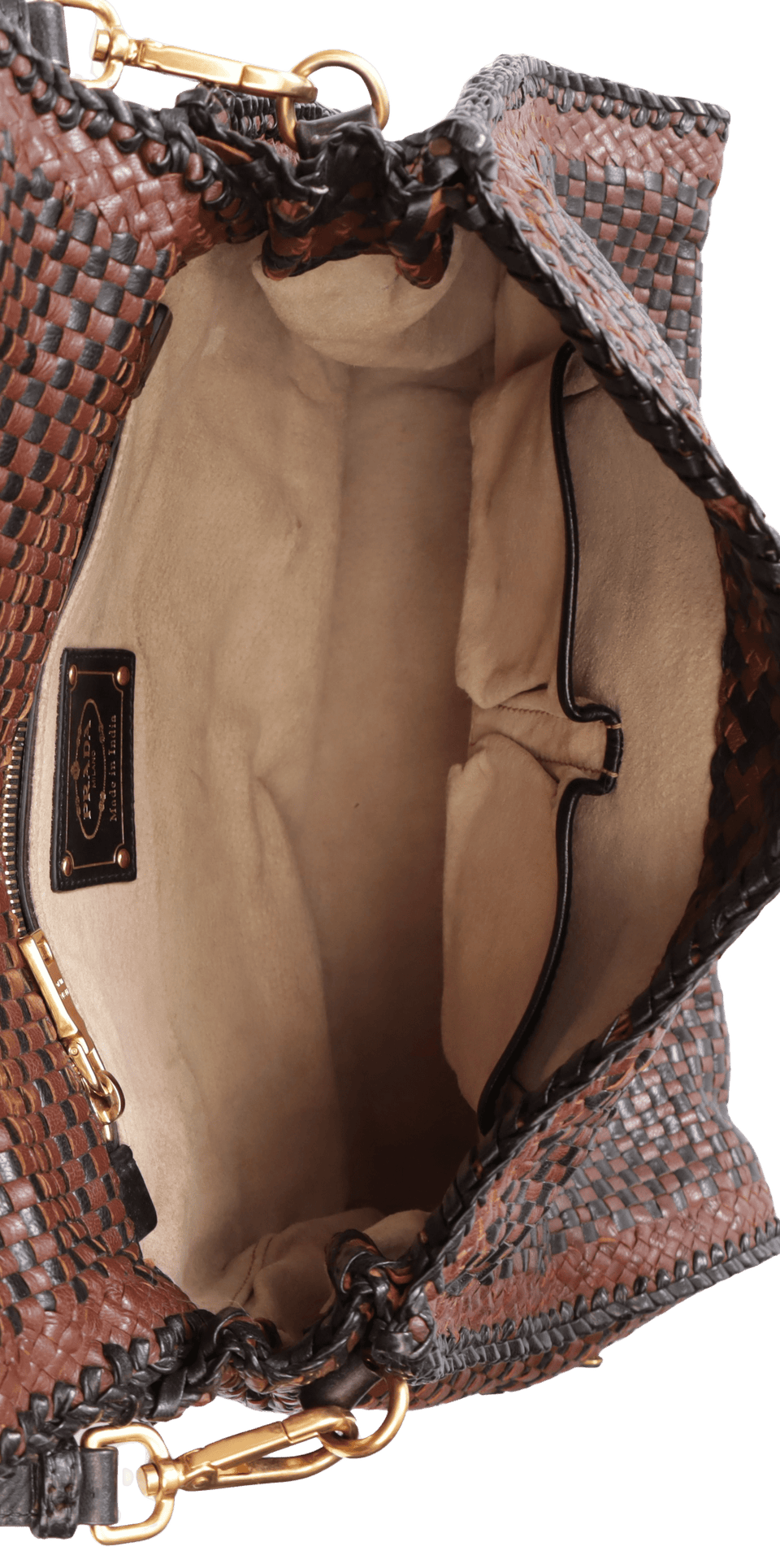 BOLSA PRADA WOVEN MADRAS TOP HANDLE BAG MARROM ORIGINAL – Gringa BOLSA PRADA WOVEN MADRAS TOP HANDLE BAG MARROM ORIGINAL – Gringa