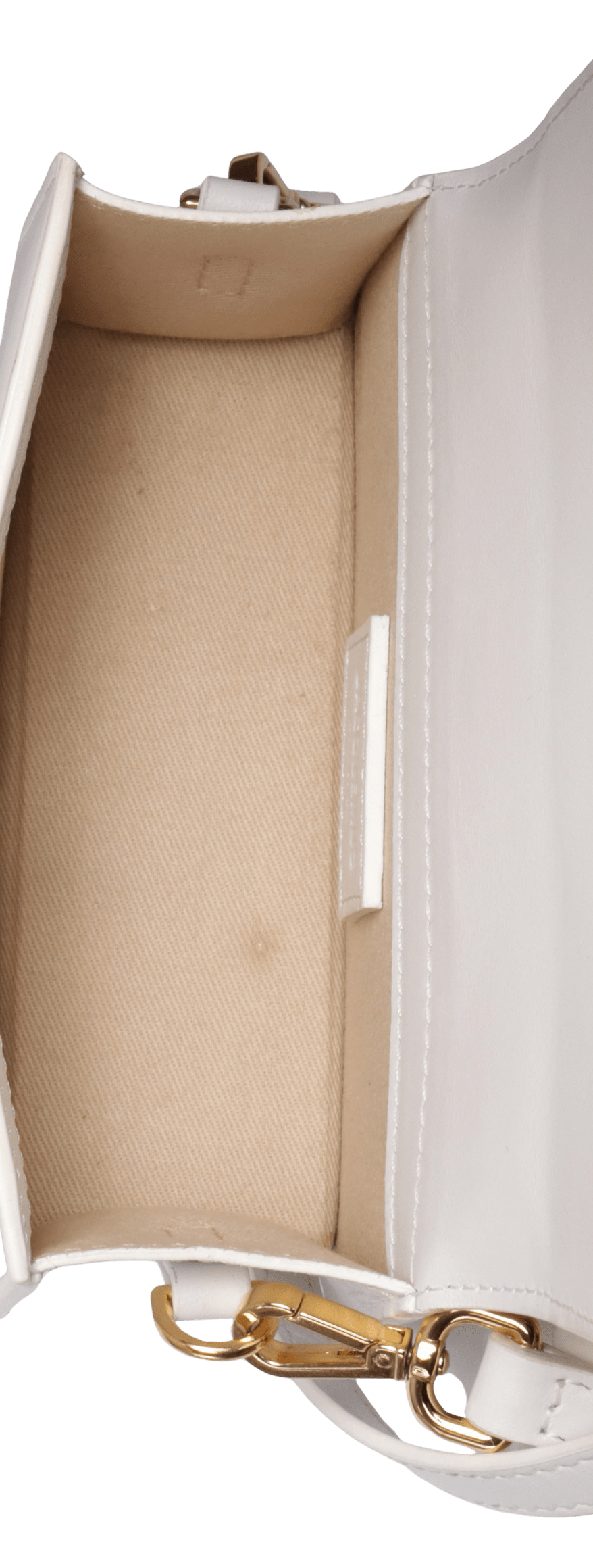 BOLSA JACQUEMUS MINI LE BAMBINO BRANCO ORIGINAL – Gringa