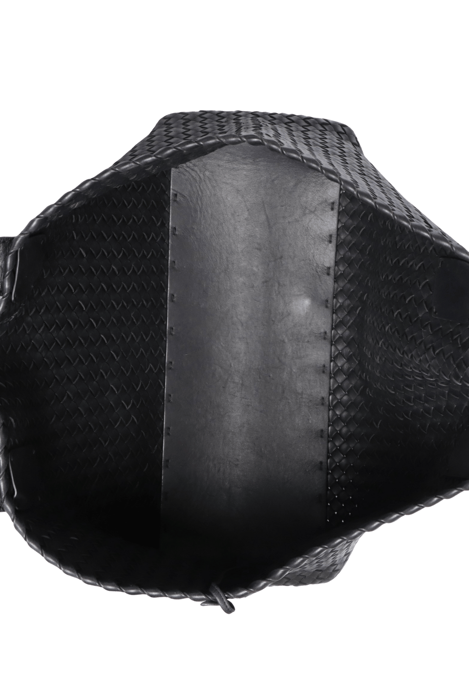 BOLSA BOTTEGA VENETA LIMITED EDITION INTRECCIATO CABAT TOTE PRETO