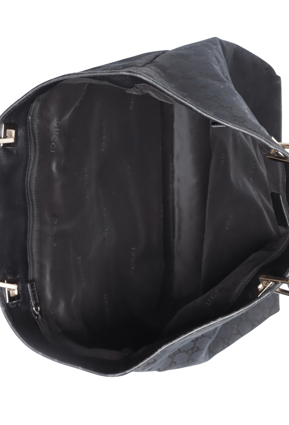 BOLSA GUCCI CANVAS GG TOTE PRETO ORIGINAL – Gringa