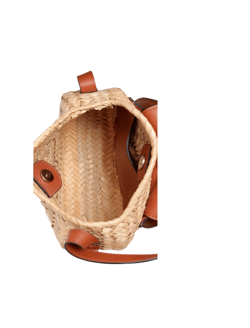 MEDIUM MARCIE RAFFIA CROSSBODY BAG