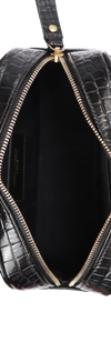CROCODILE EMBOSSED LOU CAMERA BAG