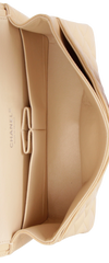 MEDIUM CLASSIC DOUBLE FLAP CAVIAR