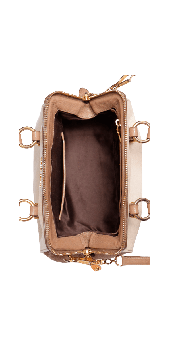 SMALL LEATHER SATCHEL