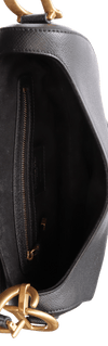LEATHER SADDLE BAG