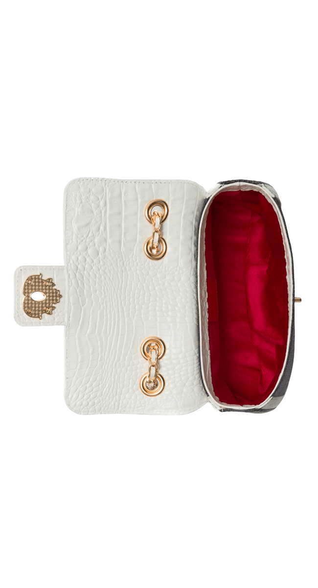 BOLSA ANNE EM PALHA MARSHMALLOW