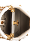 ROMAN STUD TOP HANDLE BAG