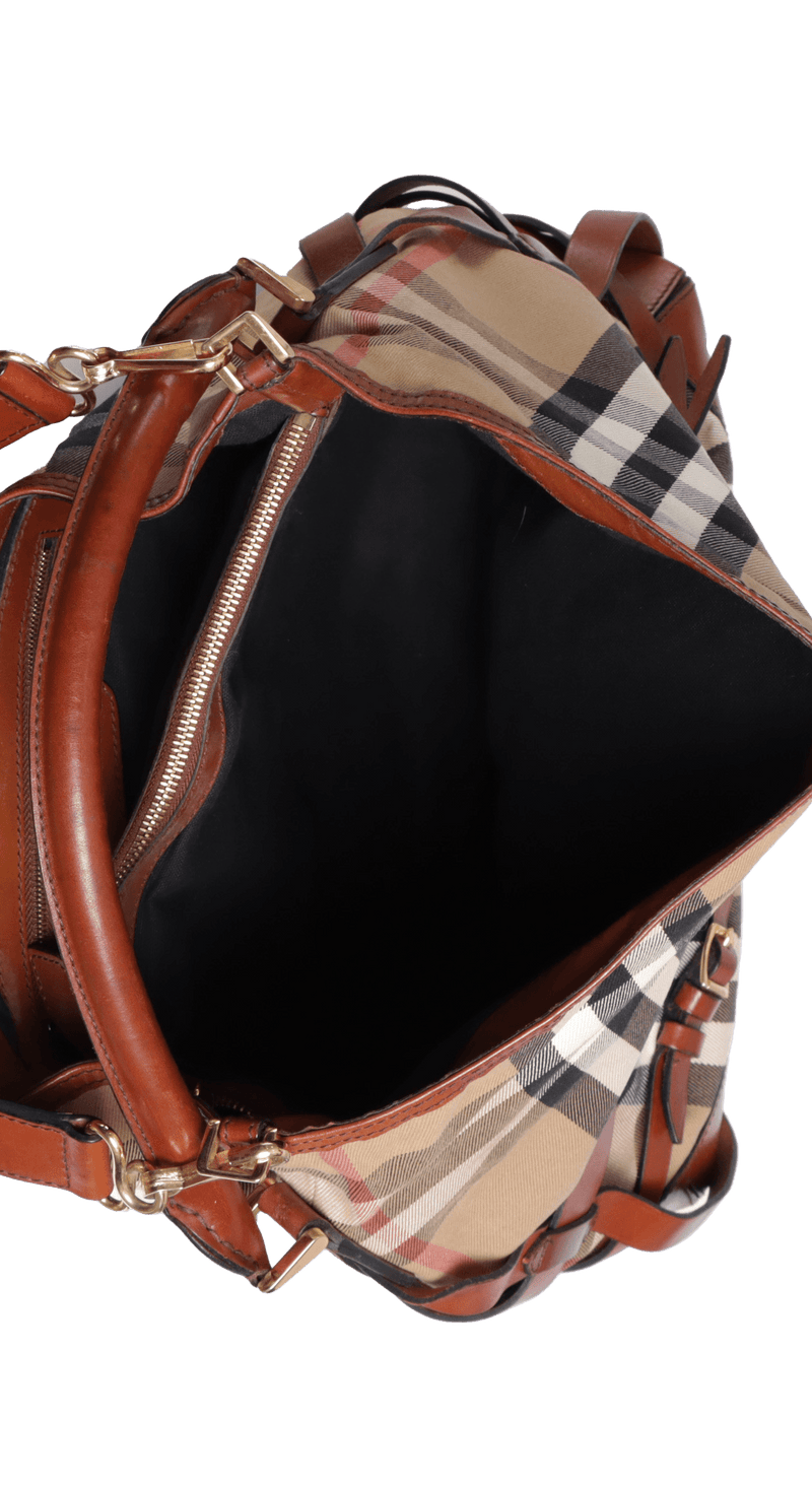 HOUSE CHECK BRIDLE GOSFORD HOBO