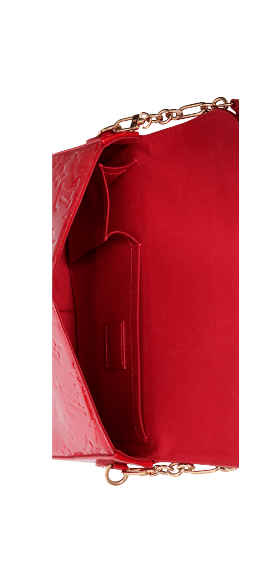 BOLSA LOUIS VUITTON MONOGRAM VERNIS RODEO DRIVE VERMELHO ORIGINAL