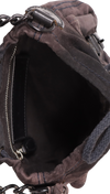 SUEDE MESSENGER BAG