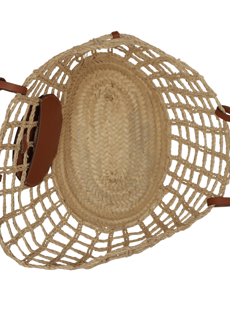 STRAW BASKET TOTE