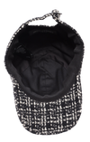 TWEED BASEBALL CAP