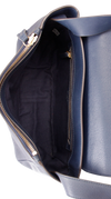 LEATHER BLOCK T SHOULDER BAG