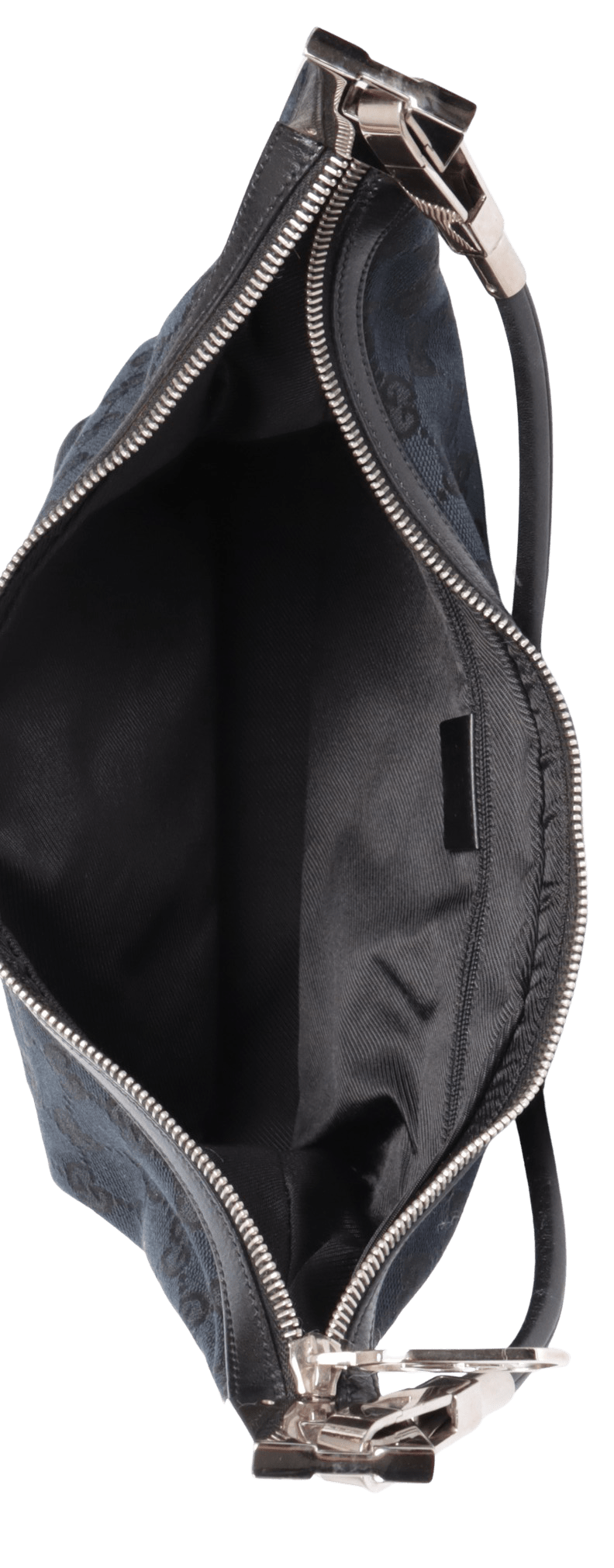 BOLSA GUCCI GG CANVAS HOBO PRETO ORIGINAL – Gringa