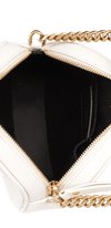 VINYLE ROUND CROSSBODY BAG