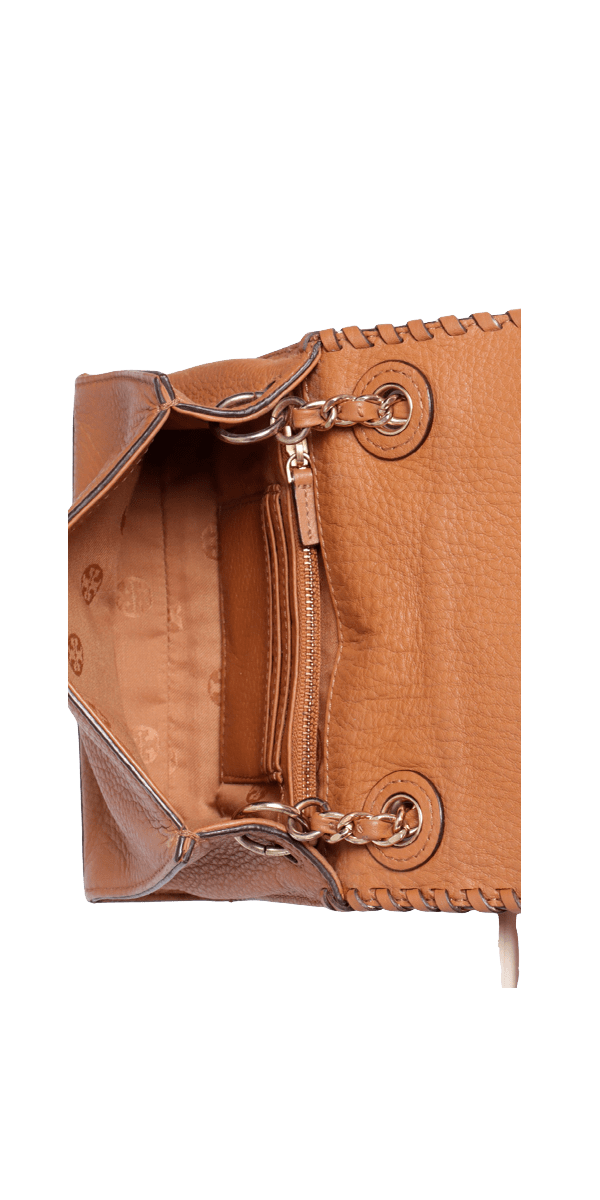 LEATHER FLAP BAG