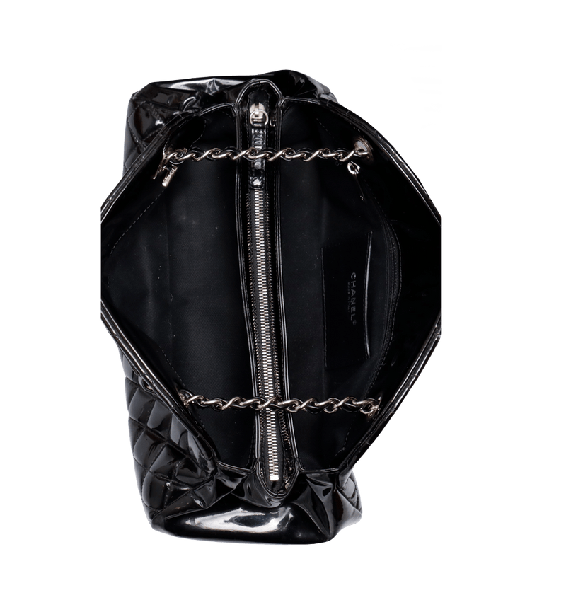 SMALL JUST MADEMOISELLE BOWLING BAG PATENT LEATHER