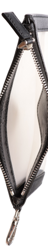 PVC SAFFIANO LANYARD POUCH