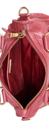 LEATHER HABDLE BAG