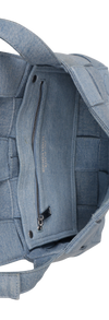 DENIM CASSETTE BAG