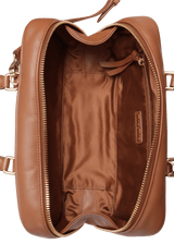 LEATHER ARCADIE HANDLE BAG