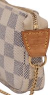 DAMIER AZUR POCHETTE ACCESSOIRES MINI