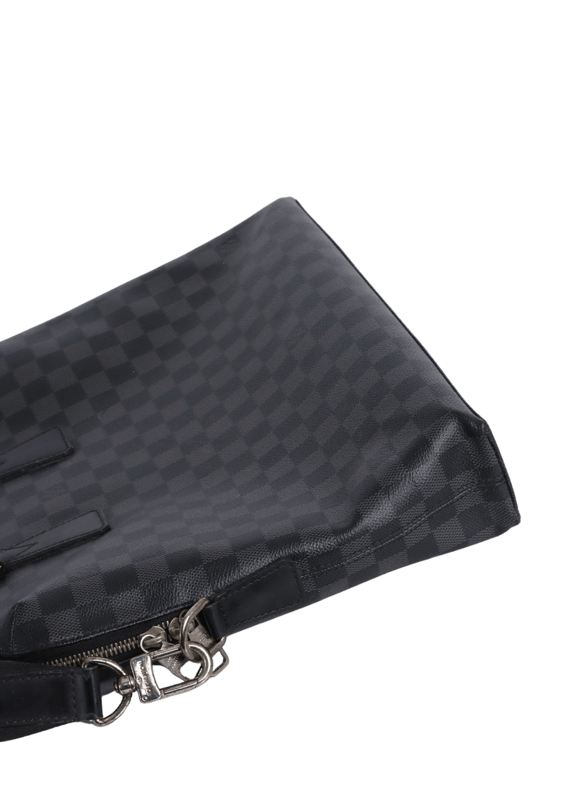 DAMIER GRAPHITE PORTE DOCUMENTS JOUR