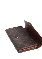 MONOGRAM SARAH WALLET