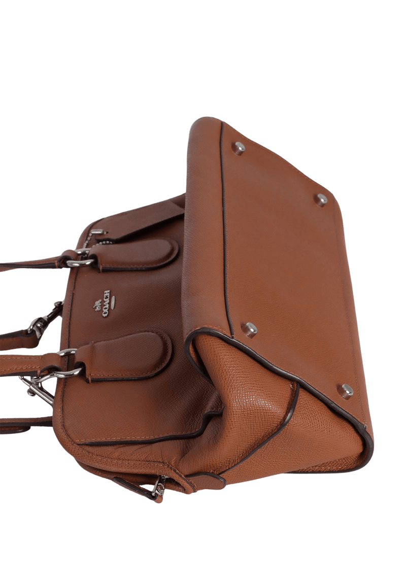 LEATHER SATCHEL BAG