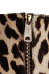 LEOPARD VERTICAL GUSSET CABAS TOTE