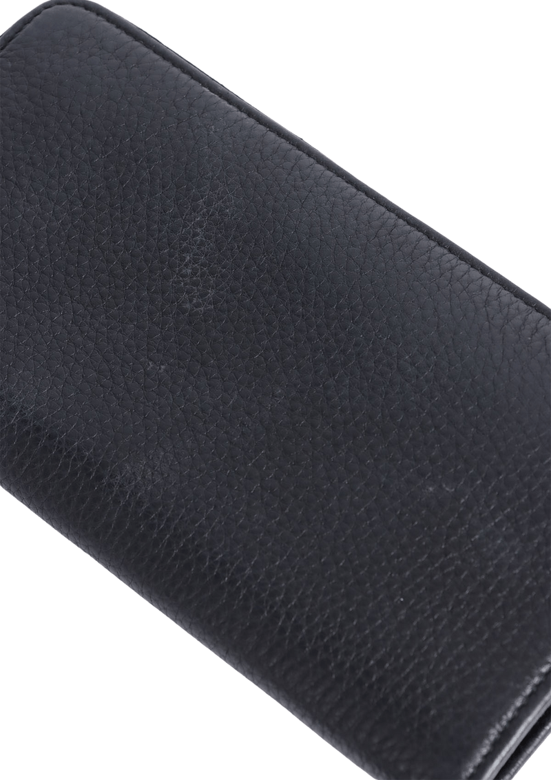 LEATHER  ZIP AROUND WALLET