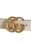 DOUBLE G LOGO BELT 85