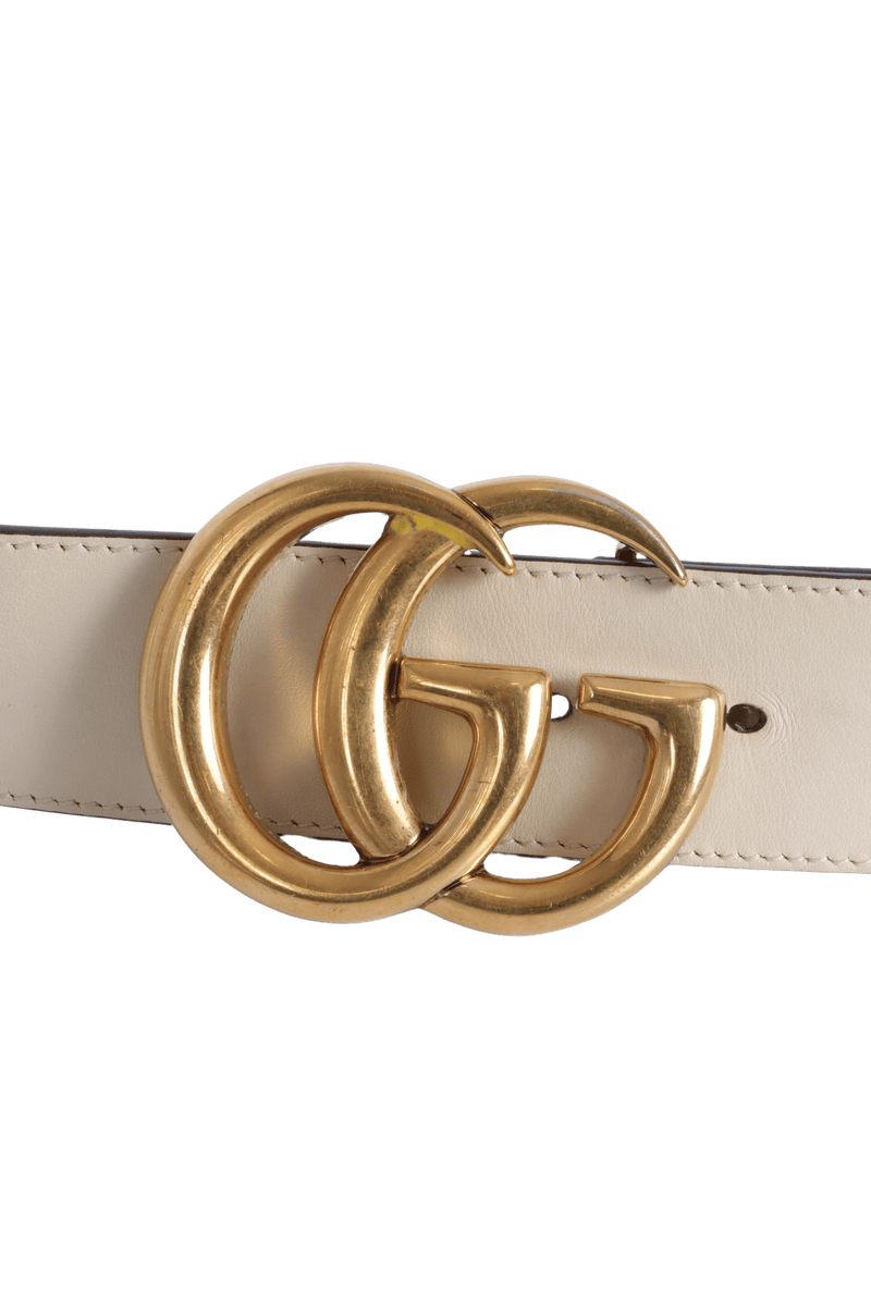 DOUBLE G LOGO BELT 85