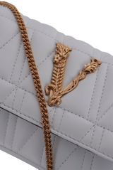 QUILTED VIRTUS SHOULDER BAG