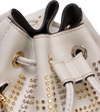 ZUCCA STUDDED MINI MON TRESOR BAG