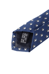 PRINTED SILK TIE