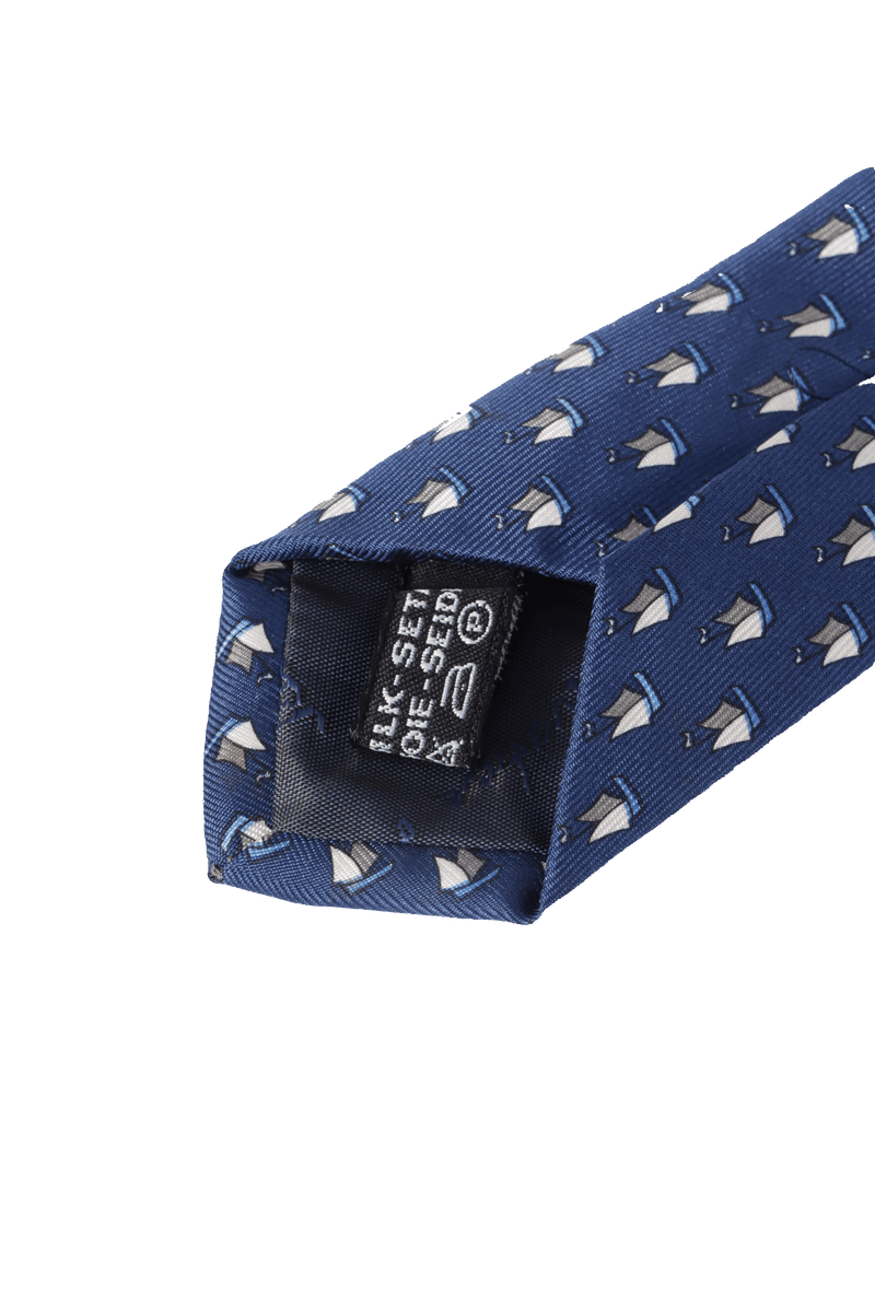 PRINTED SILK TIE